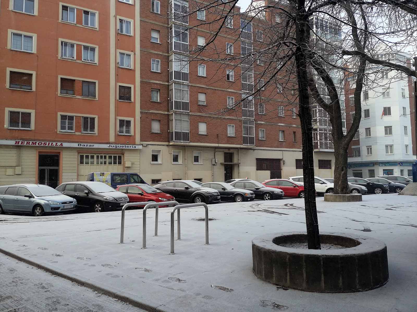 Fotos: La nieve cubre el centro de la ciudad