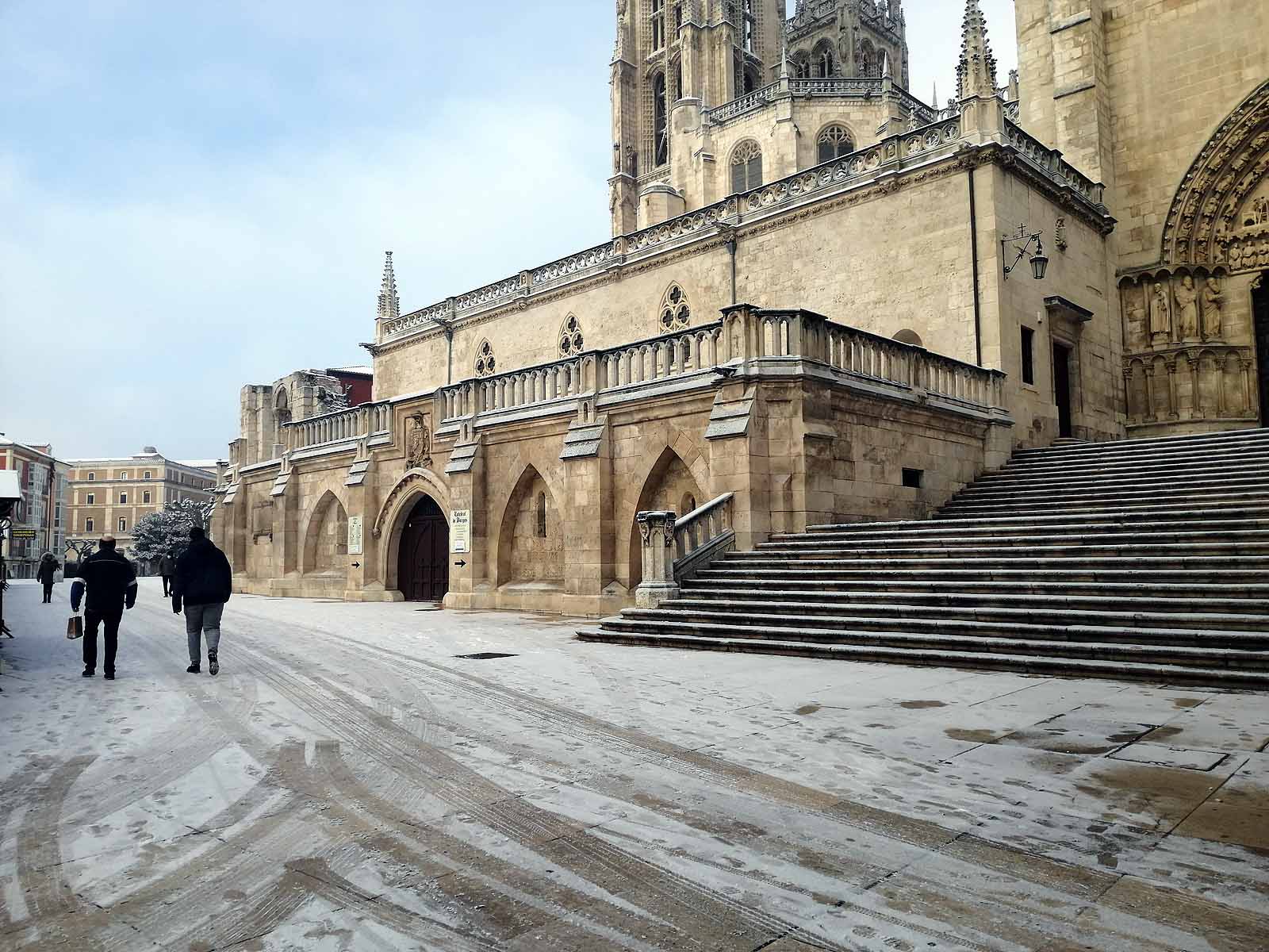 Fotos: La nieve cubre el centro de la ciudad