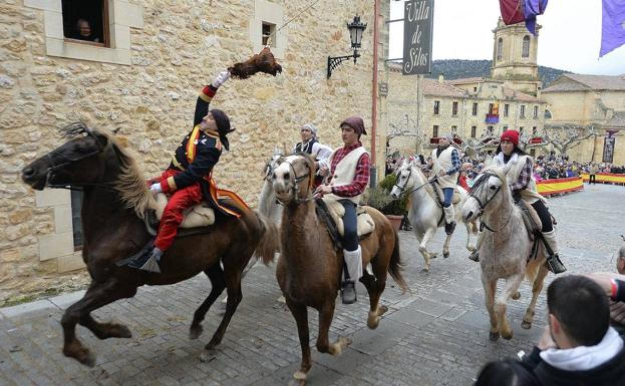 Fiesta de Los Jefes en Santo Domingo de Silos. 