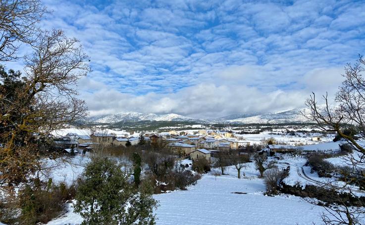 La nieve deja huella en la provincia