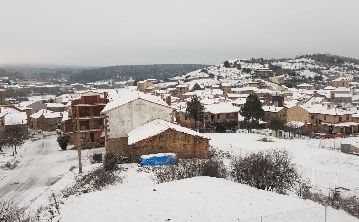 Palacios de la Sierra ha registrado, de nuevo, la mínima más baja de Burgos.