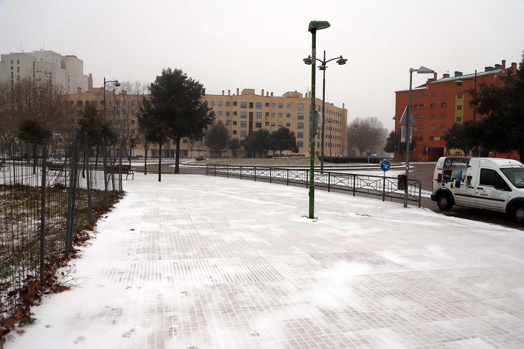 Fotos: Burgos se cubre de nieve gracias a Filomena