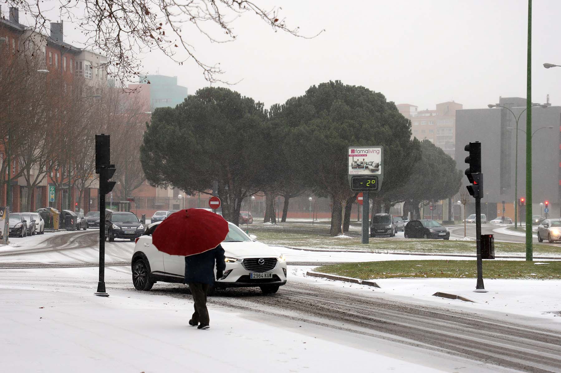 Fotos: Burgos se cubre de nieve gracias a Filomena