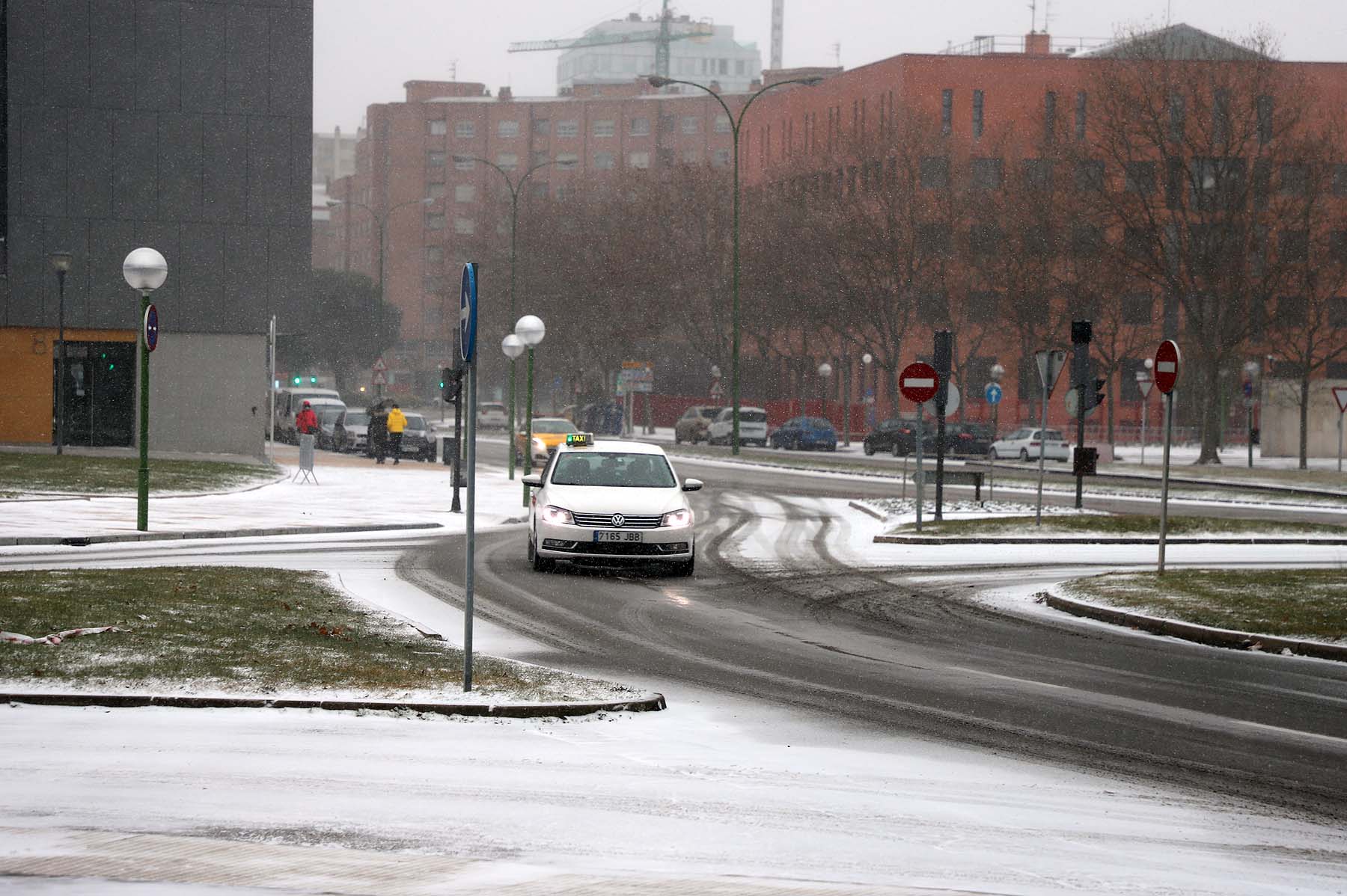 Fotos: Burgos se cubre de nieve gracias a Filomena