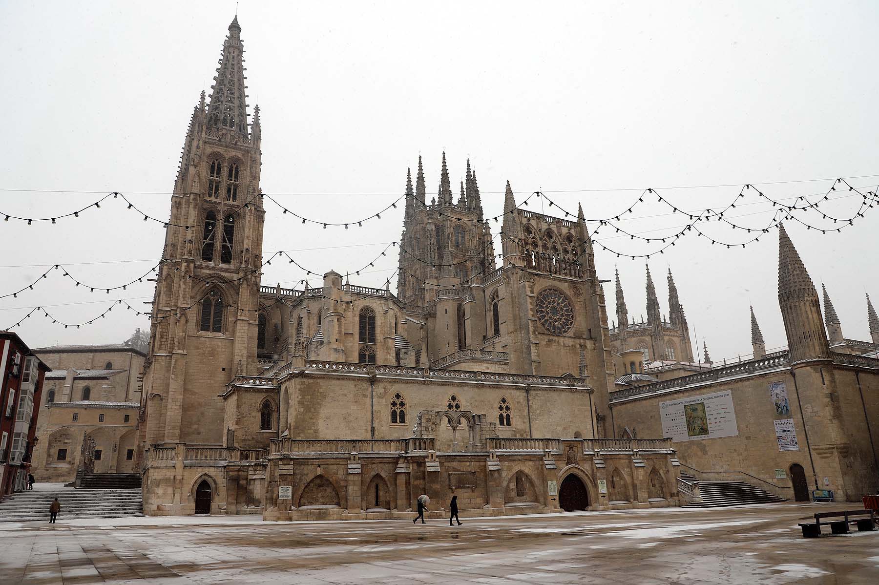 Fotos: Burgos se cubre de nieve gracias a Filomena