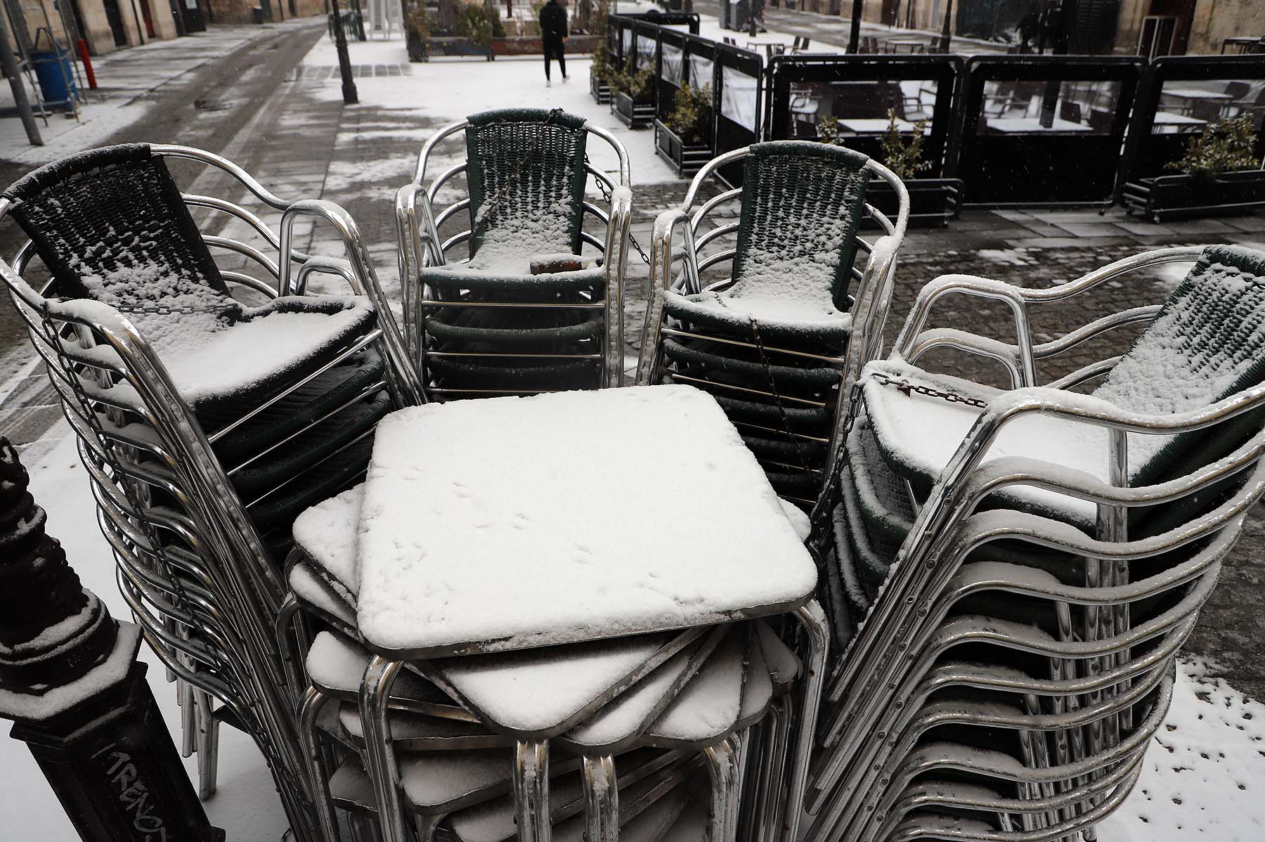 Fotos: Burgos se cubre de nieve gracias a Filomena