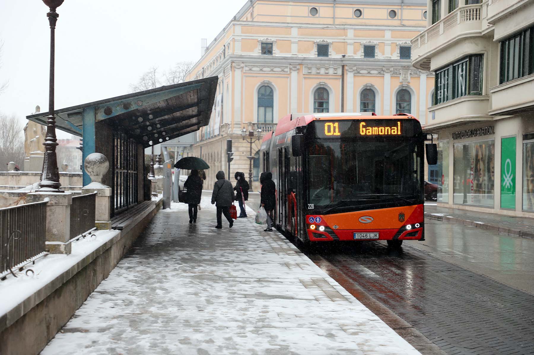 Fotos: Burgos se cubre de nieve gracias a Filomena