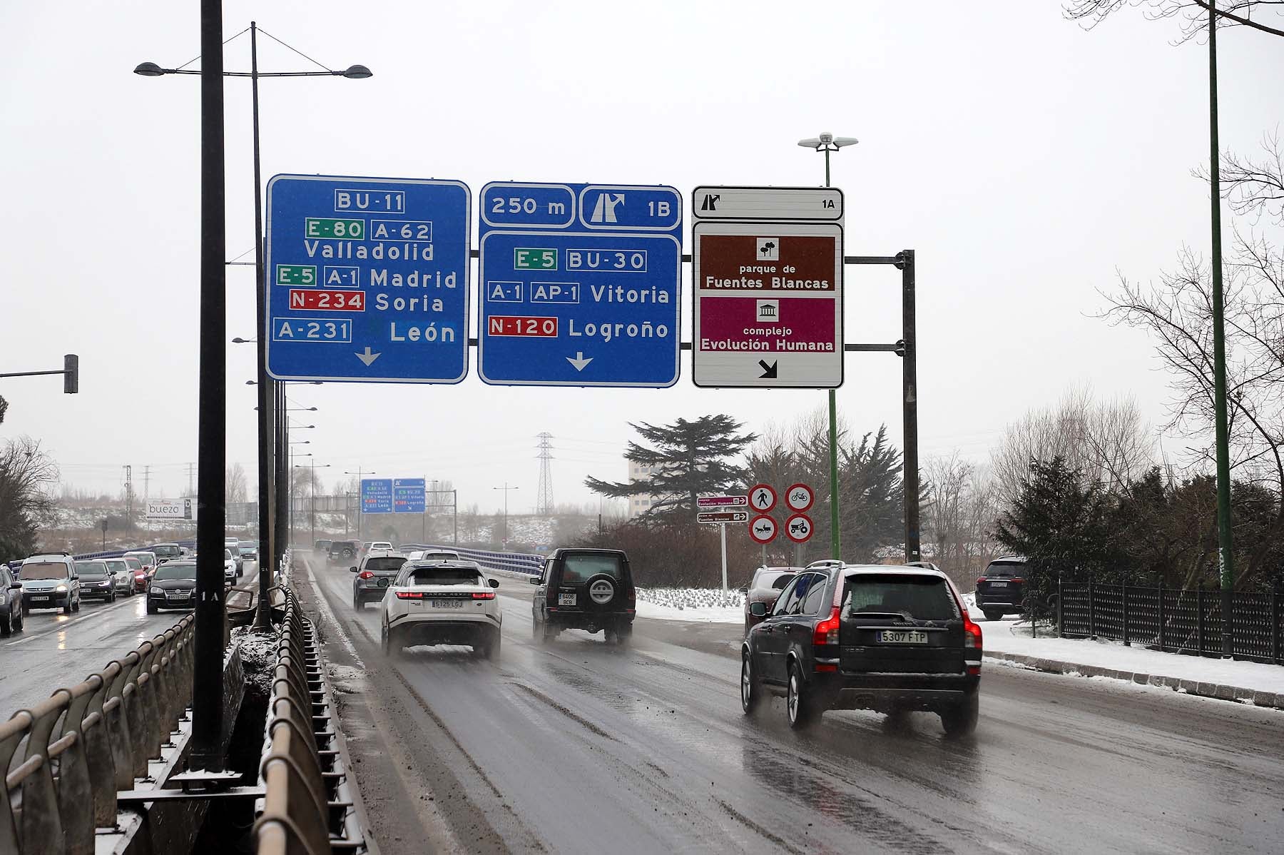 Fotos: Burgos se cubre de nieve gracias a Filomena