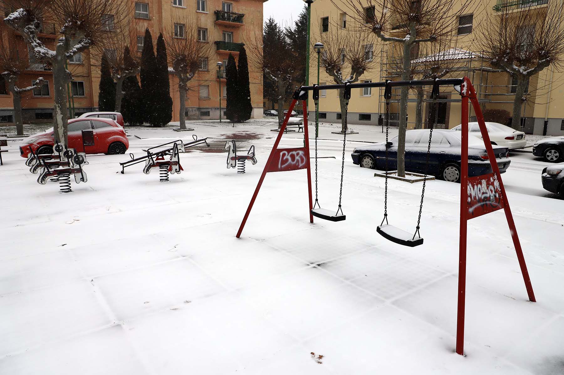 Fotos: Burgos se cubre de nieve gracias a Filomena