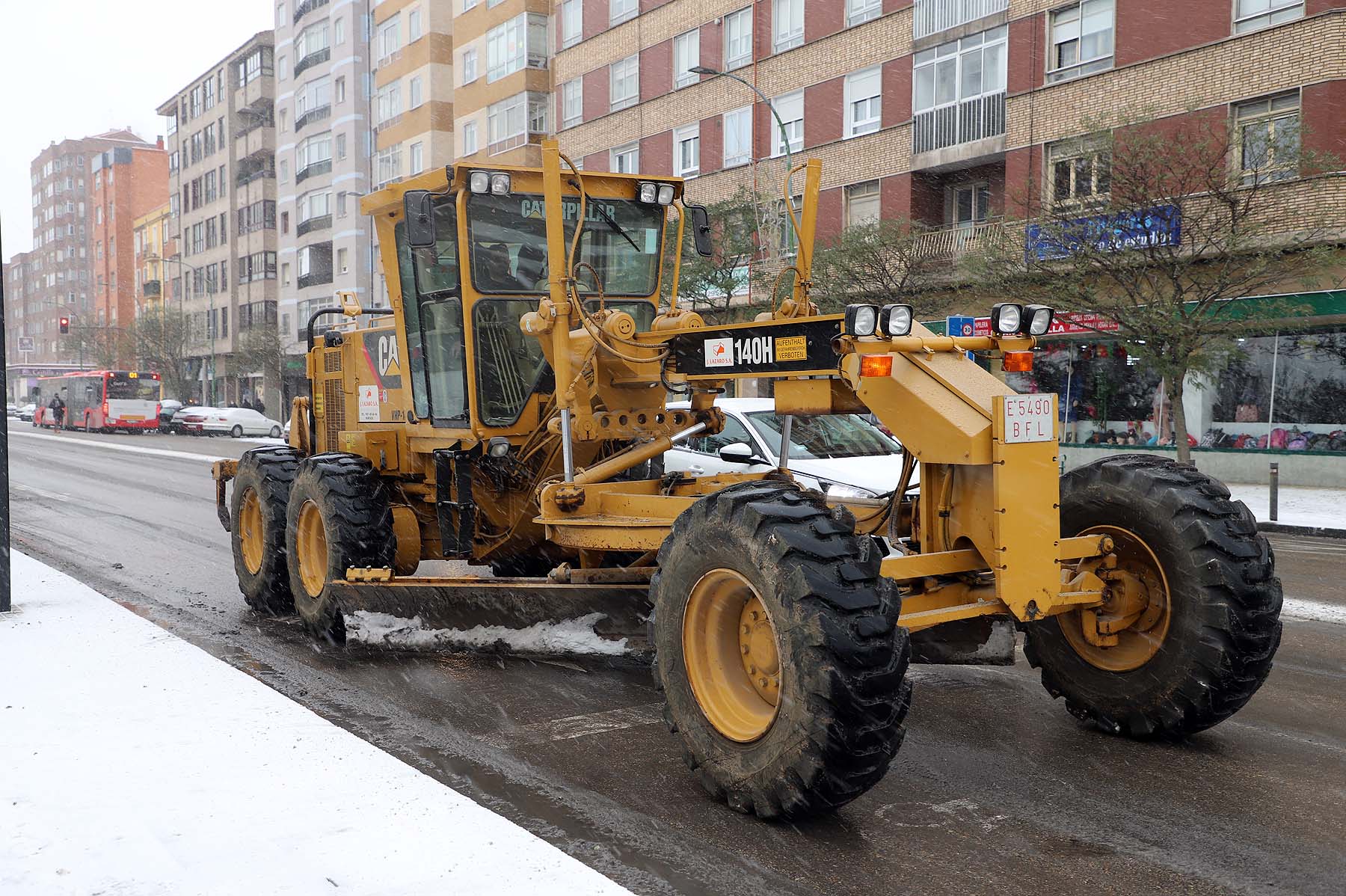 Fotos: Burgos se cubre de nieve gracias a Filomena