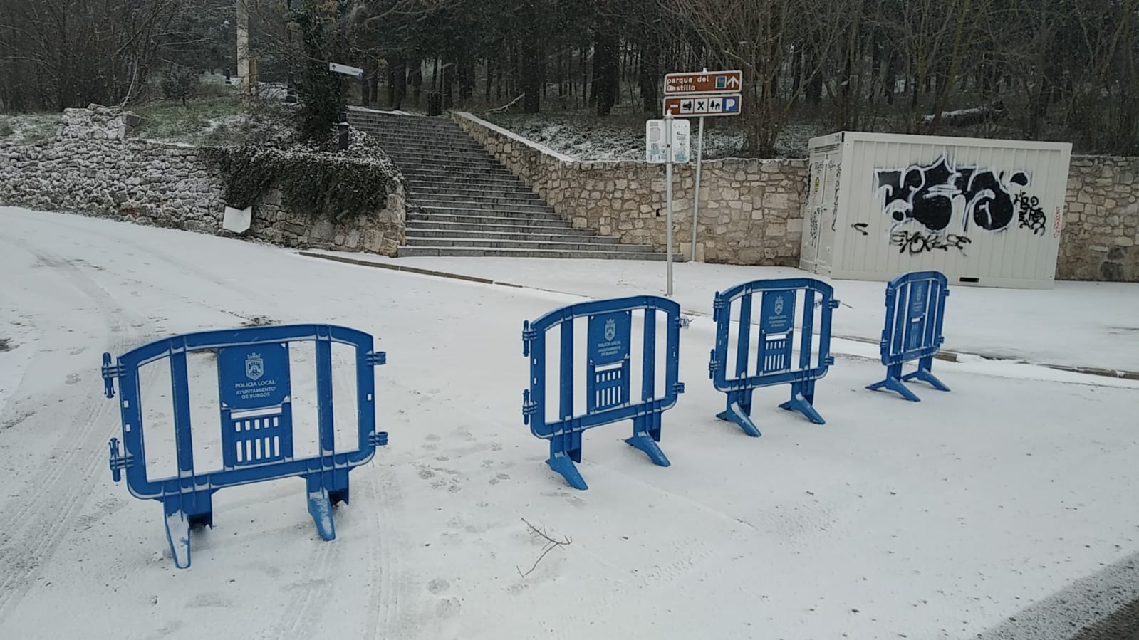 Fotos: Burgos se cubre de nieve gracias a Filomena