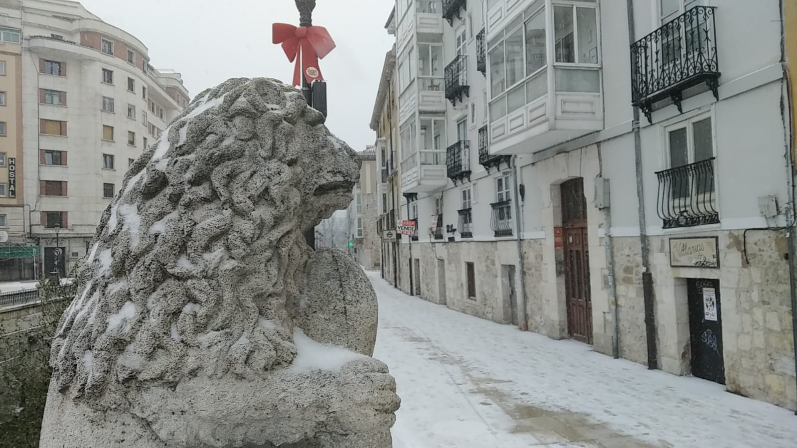 Fotos: Burgos se cubre de nieve gracias a Filomena