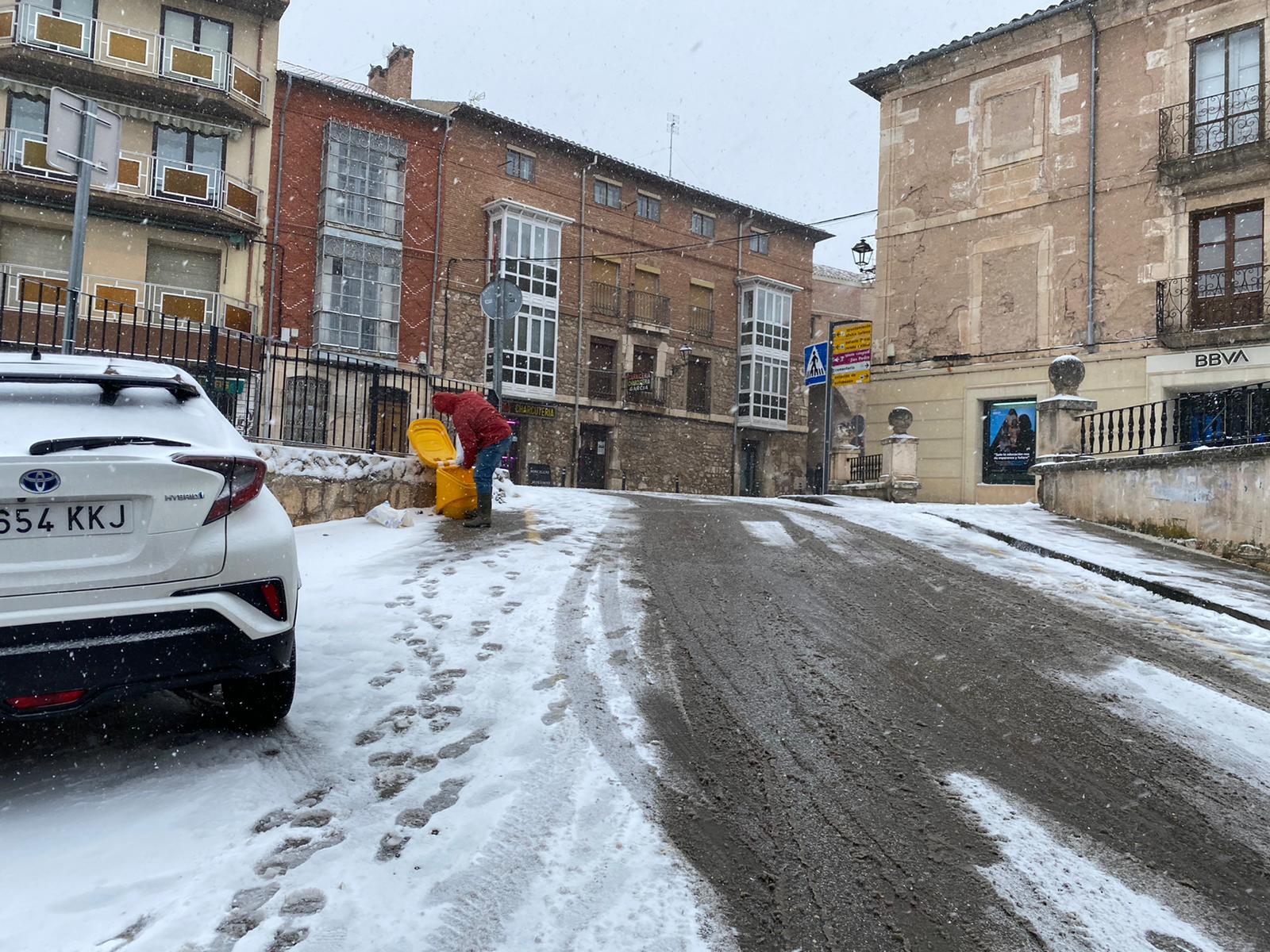 Fotos: Filomena riega de nieve la provincia de Burgos