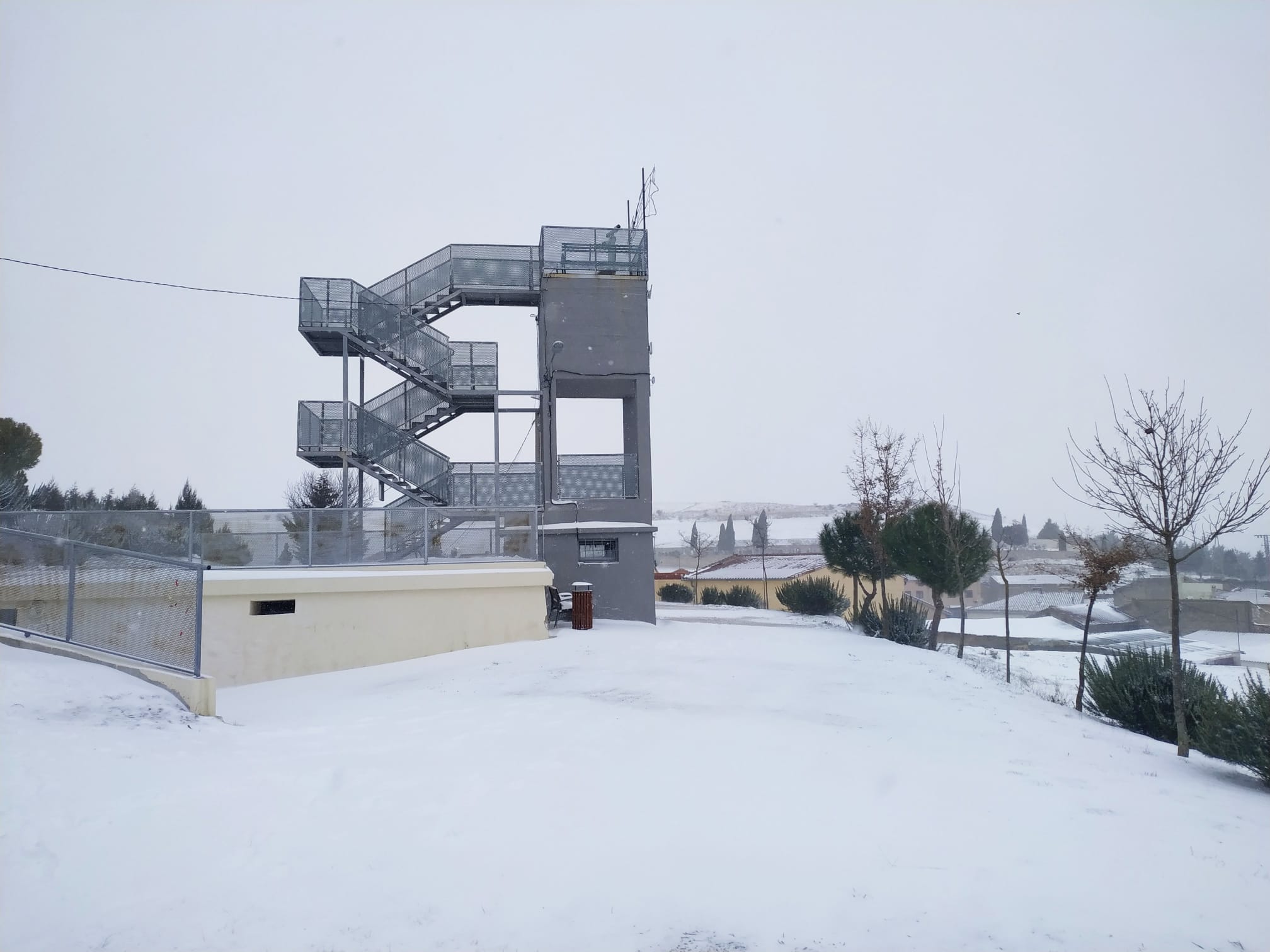 Fotos: La Ribera se cubre de blanco por la nieve de Filomena