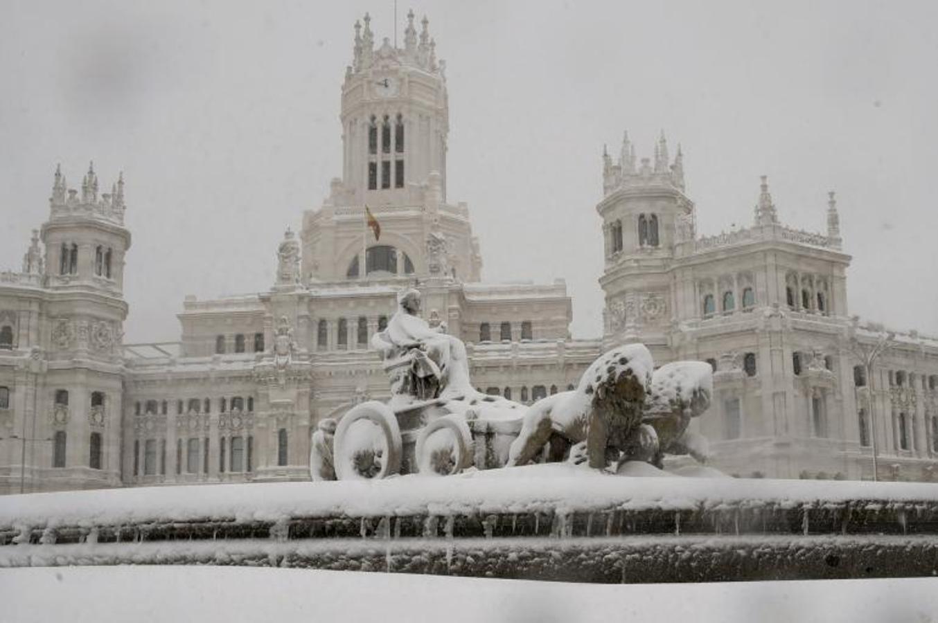 La plaza de Cibeles de Madrid