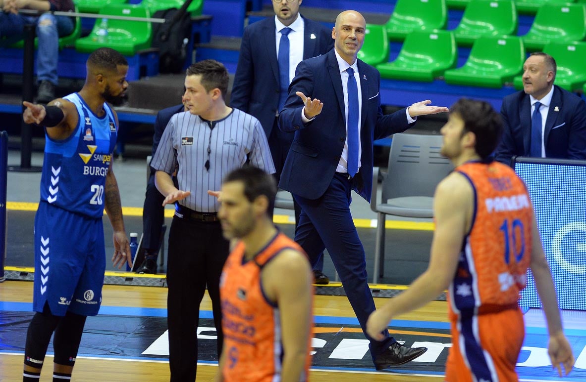 Derrota de los burgaleses ante el Valencia Basket