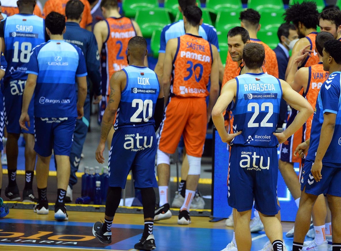 Derrota de los burgaleses ante el Valencia Basket