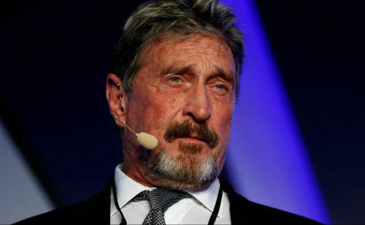 John McAfee, en una imagen de archivo.