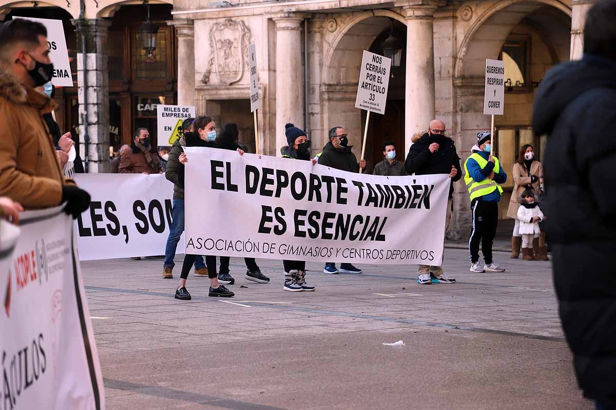 Fotos: La protesta de los empresarios de Burgos en imágenes