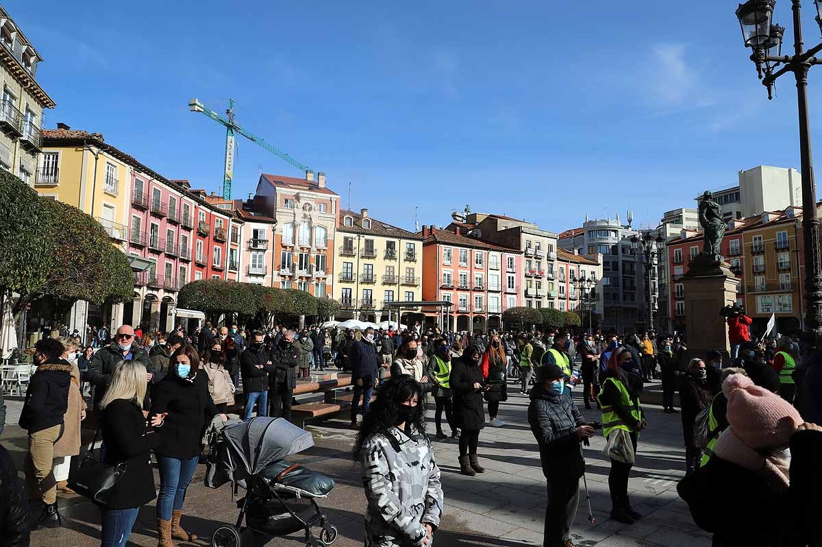 Fotos: La protesta de los empresarios de Burgos en imágenes