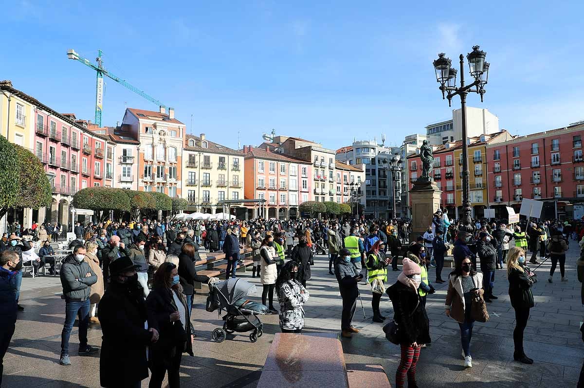 Fotos: La protesta de los empresarios de Burgos en imágenes