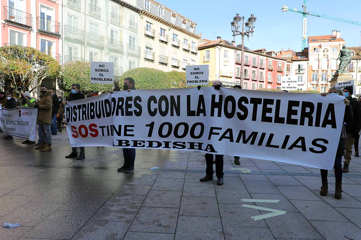 Fotos: La protesta de los empresarios de Burgos en imágenes