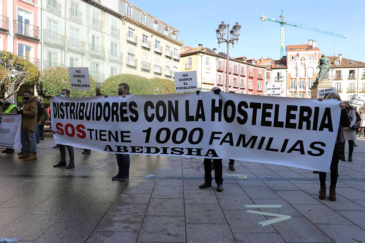 Fotos: La protesta de los empresarios de Burgos en imágenes