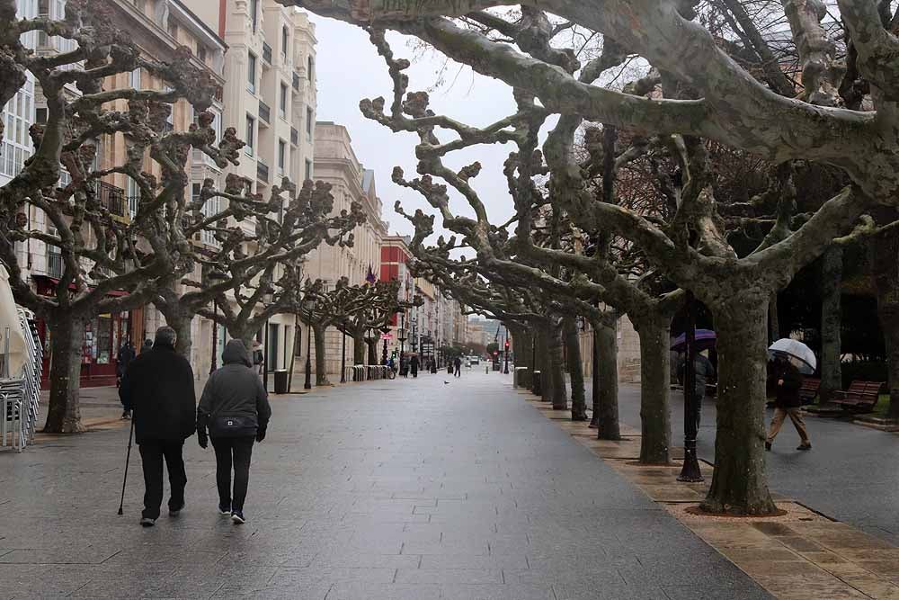 Fotos: Las calles de Burgos notan la ausencia de las fiestas por el patrón San Lesmes