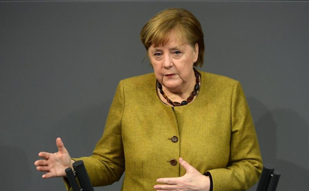 Angela Merkel, canciller alemana 