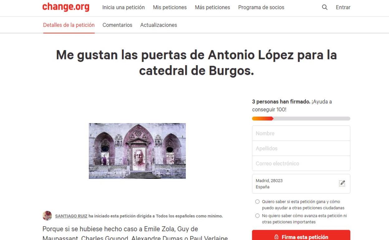 Puertas de la Catedral de Burgos: Lanzan una campaña de apoyo a las puertas de la Catedral de Burgos