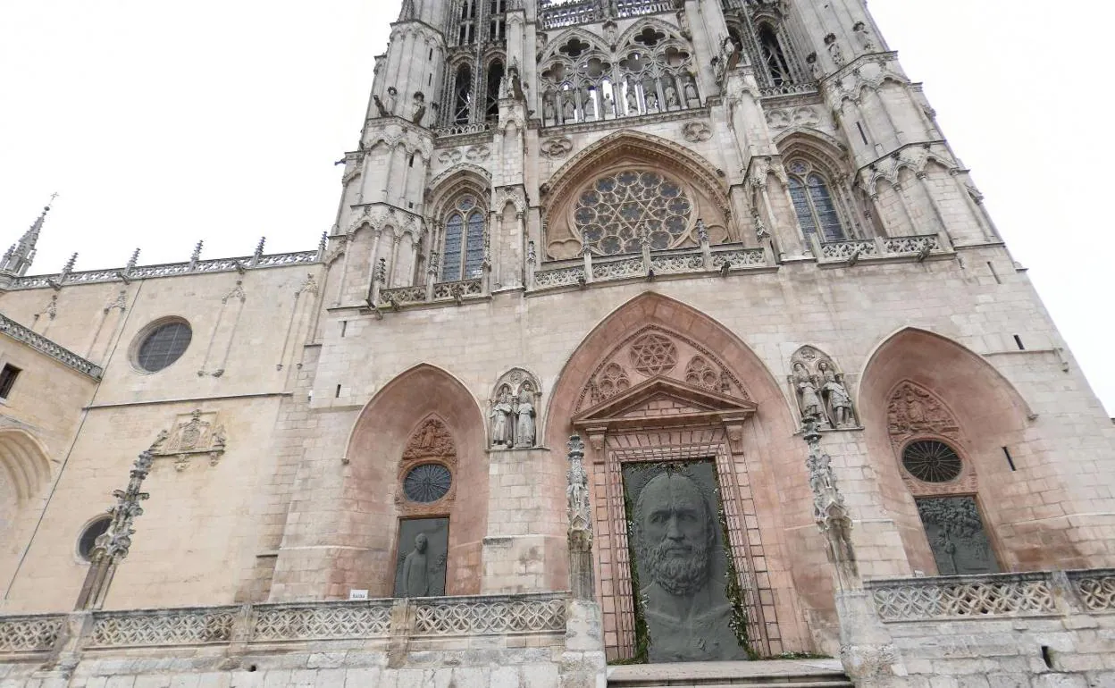 Recreación de las nuevas puertas de la Catedral de Burgos.
