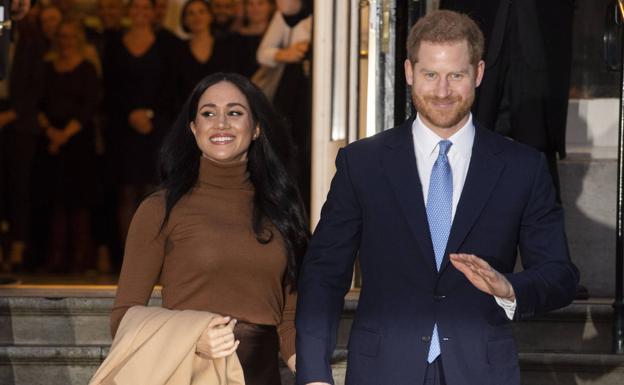 El príncipe Harry y Meghan Markle 