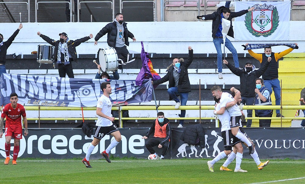 Claudio y Juanma fueron los goleadores. 