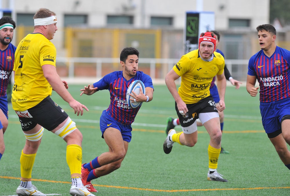 Fotos: El UBU Bajo Cero - Barça Rugby, en imágenes