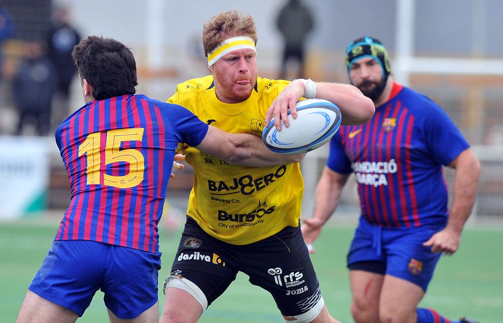 Fotos: El UBU Bajo Cero - Barça Rugby, en imágenes