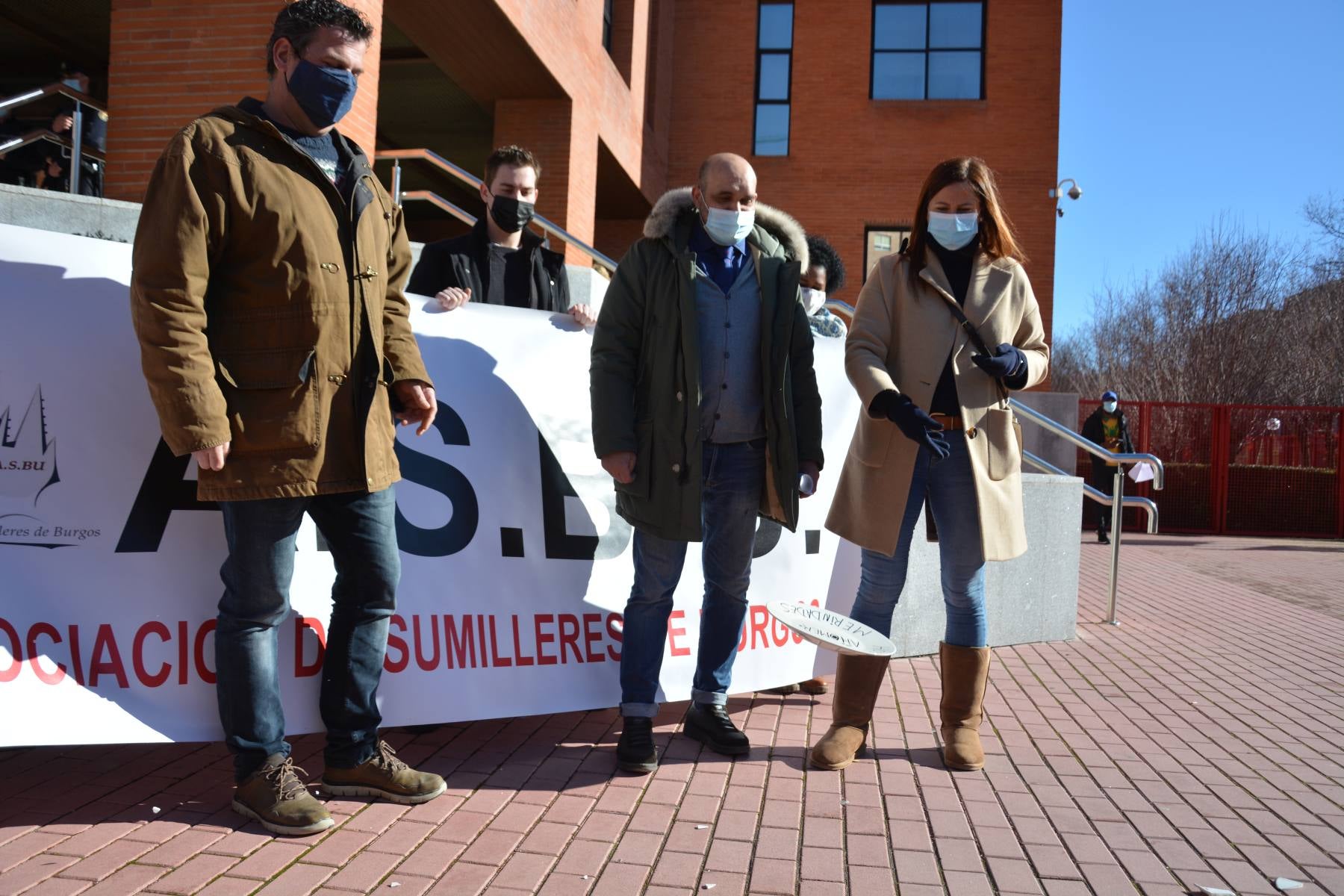 Fotos: Los hosteleros burgaleses vuelven a protestar