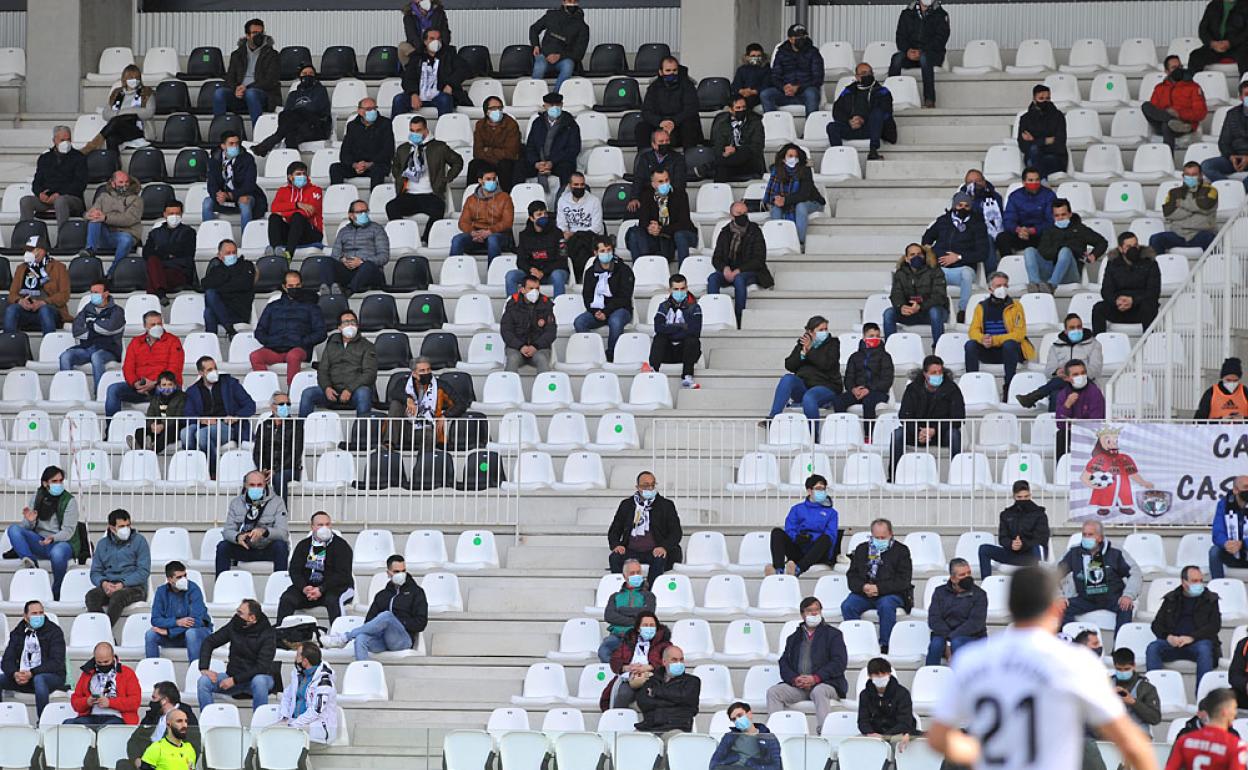 El Burgos CF es ahora mismo el único usuario del estadio. 