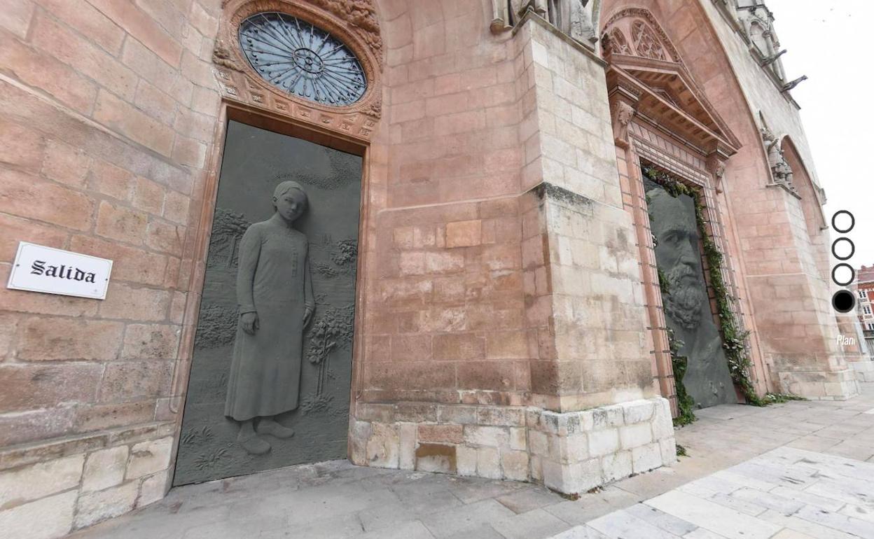 La campaña contra las nuevas puertas de la Catedral reúne más de 55.000 firmas