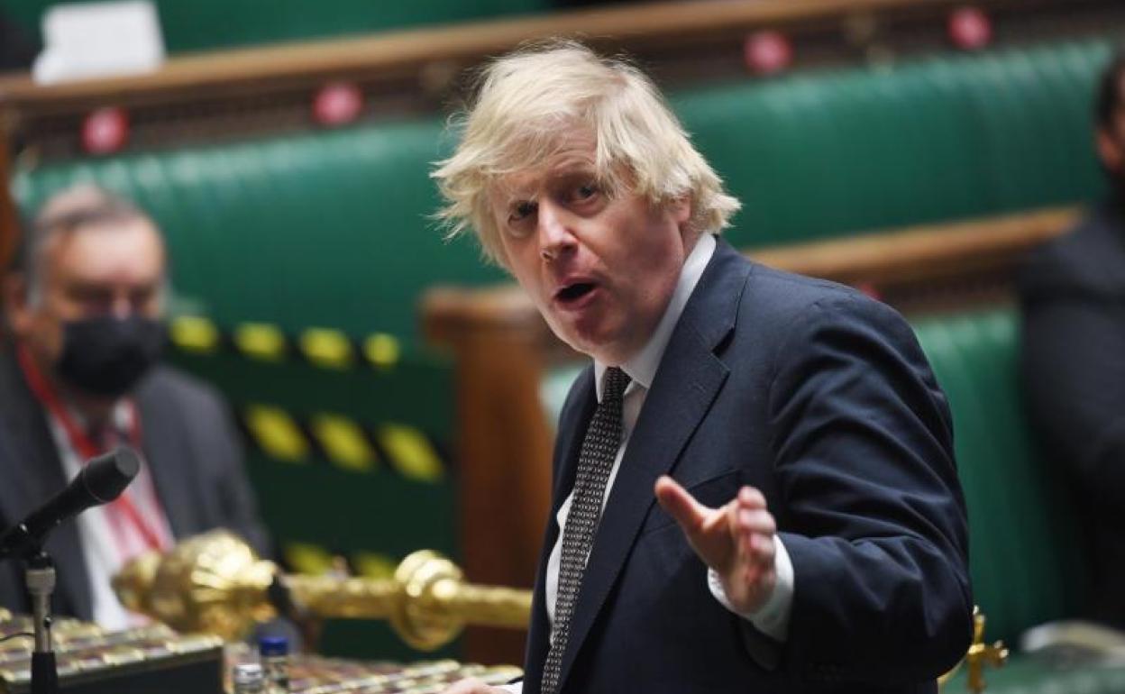 El primer ministro británico, Boris Johnson.