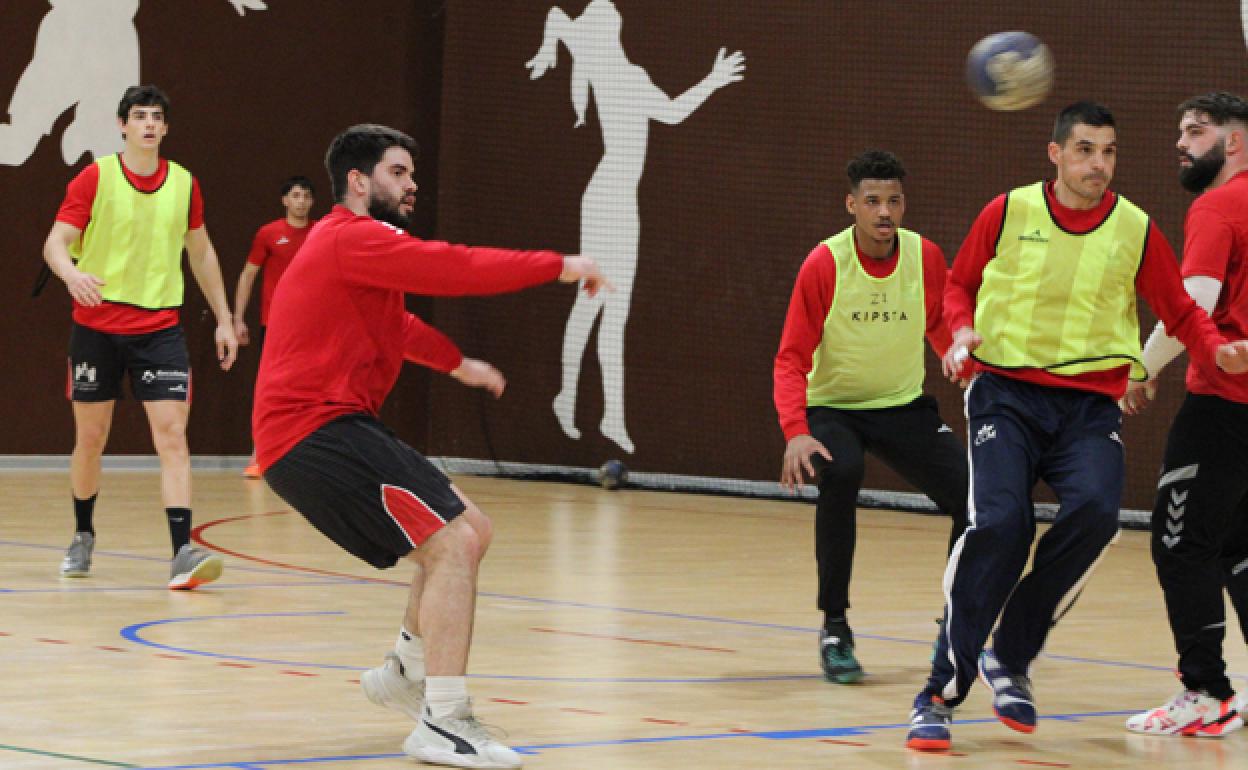 Entrenamiento del UBU San Pablo. 