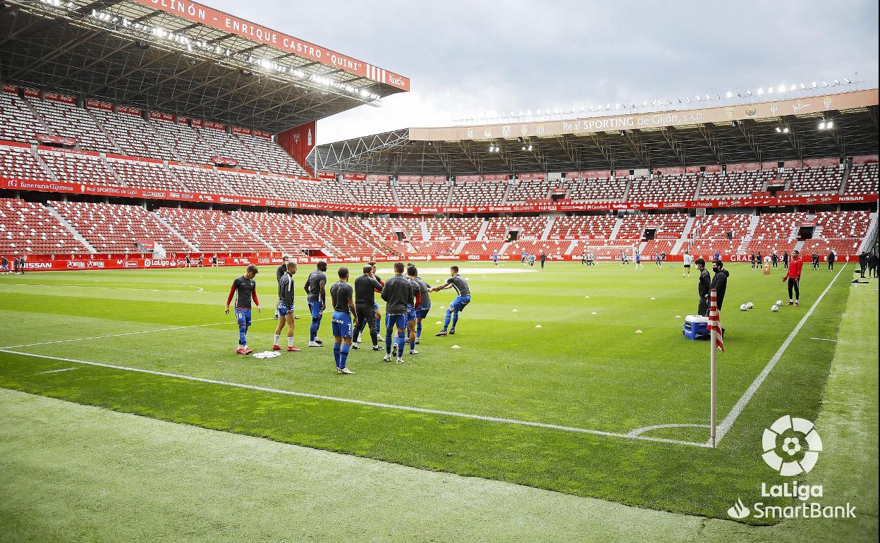 El Mirandés ya está en Gijón para intentar hacer la machada. 