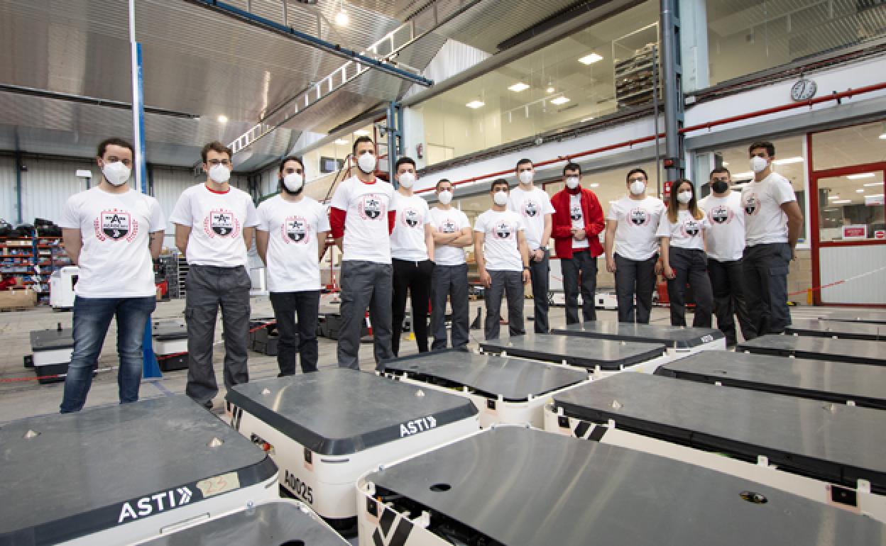 Alumnos seleccionados. 