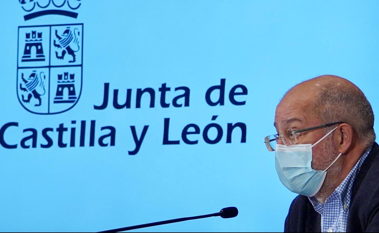 Francisco Igea, vicepresidente y portavoz de la Junta.