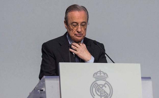 Florentino Pérez, presidente del Real Madrid 