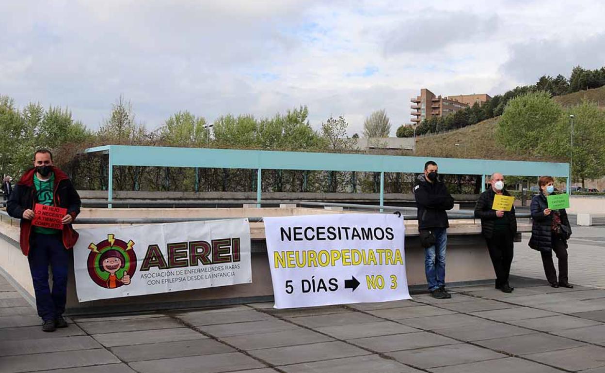 Las familias se concentraron la semana pasada en el HUBU.