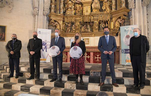 Acto de presentación de la moneda. 