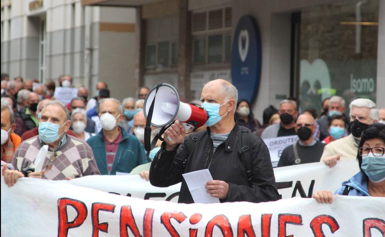 Manifestación de pensionistas.