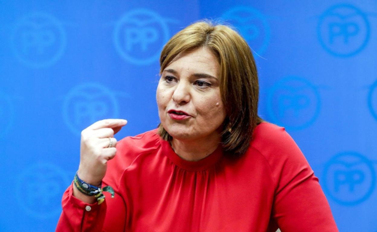 La presidenta del PPCV, Isabel Bonig 