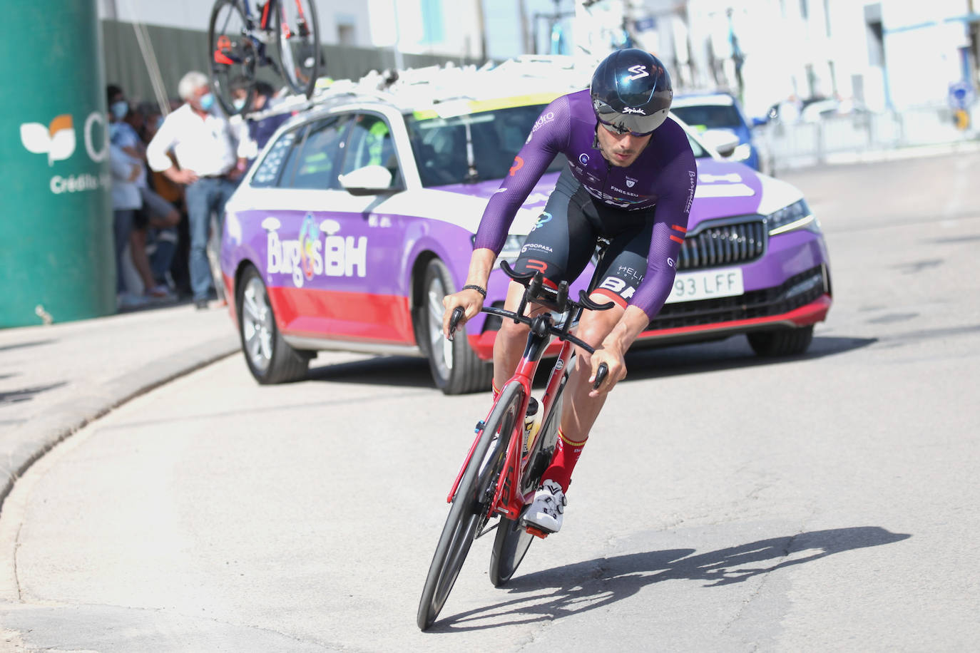 Jesús Ezquerra brilló en la contrarreloj de la Volta ao Algarve