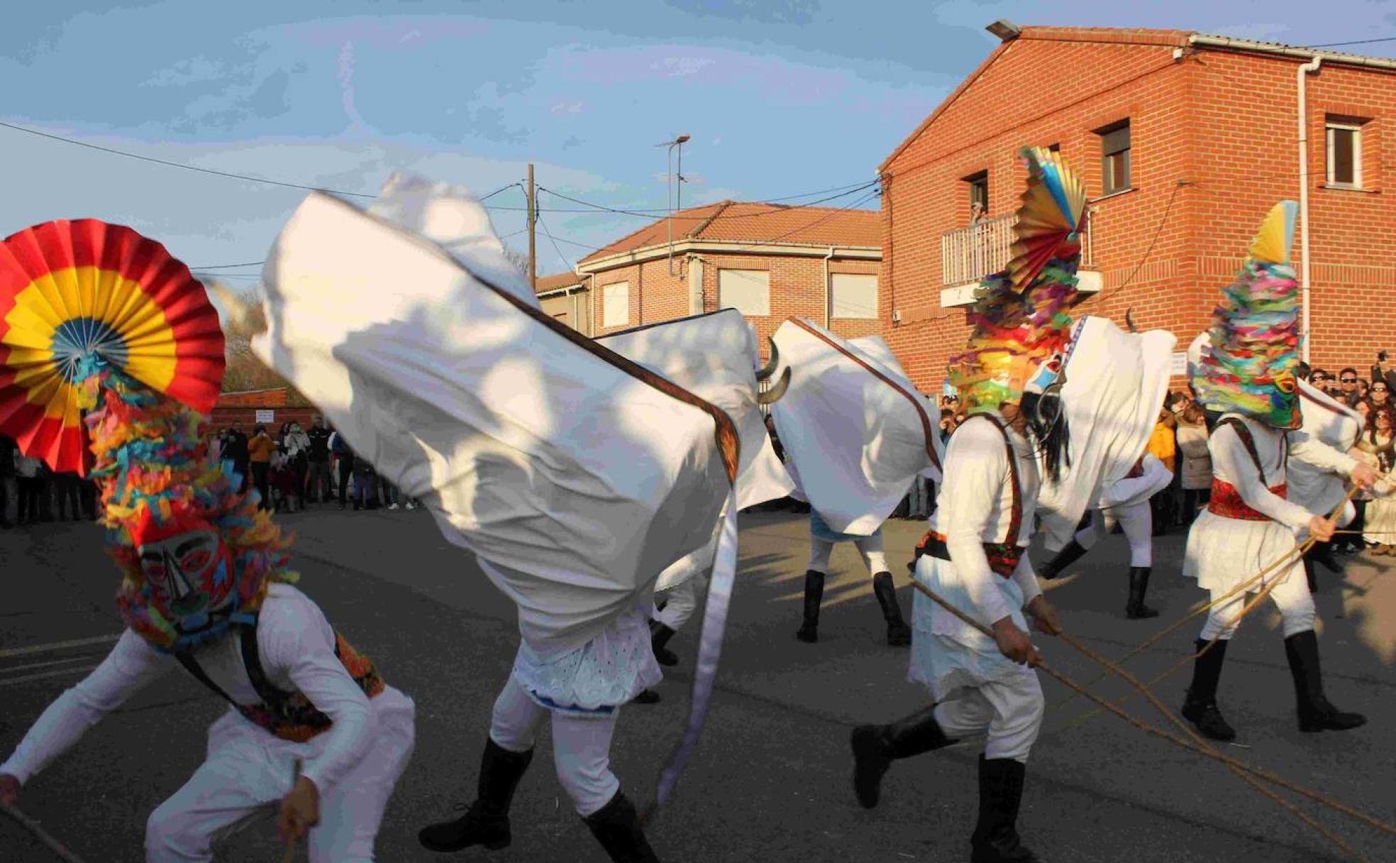 Celebración del Antruejo en Velilla de la Reina.